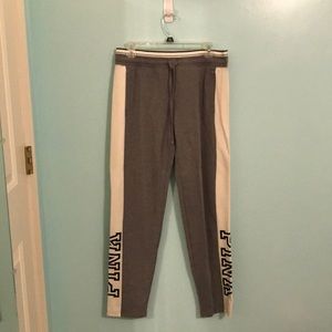 Pink sweatpants